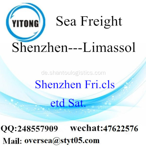 Shenzhen-Hafen LCL Konsolidierung nach Limassol